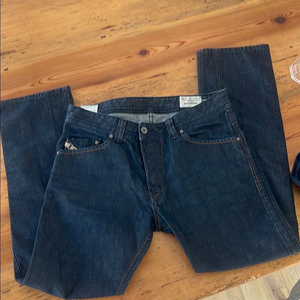 Diesel  Darron Blue Straight Jeans Classic Style